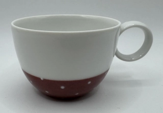 Linhartová Radka: Šálek piccolo bílé tečky