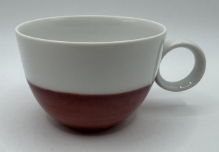 Linhartová Radka: Šálek piccolo červený pruh