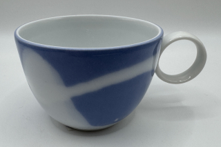 Linhartová Radka: Šálek piccolo modrá fúze VIII