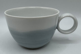 Linhartová Radka: Šálek piccolo modrobílý III