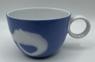 Linhartová Radka: Šálek piccolo modrá fúze III