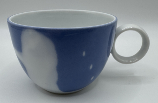 Linhartová Radka: Šálek piccolo modrá fúze VI