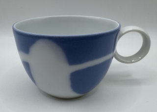 Linhartová Radka: Šálek piccolo modrá fúze VII