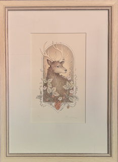 Jelenová Františka: Jelen a maliník