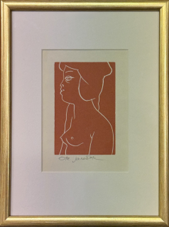 Janeček Ota: Dívčí akt