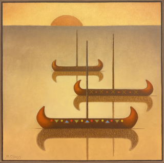 Fajkus Miloš: Odpočívající bárky