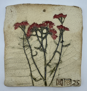 Baláž Roman: Kachel květiny (D)