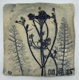 Baláž Roman: Kachel květiny (P)