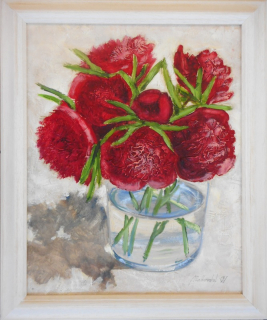 Malkovská Wernerová Eva: Pivoňky červené