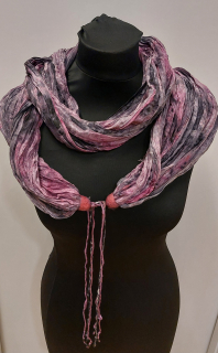 Ammerová Bohumila: Šála s ozdobným kokonem