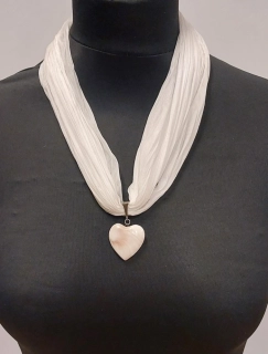 Ammerová Bohumila: Šátkový náhrdelník - Perleť