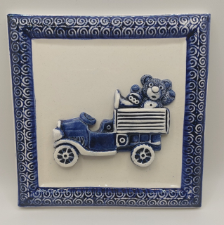 Oršulíková Stanislava: Závěsný kachel - Méďa