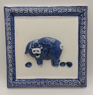 Oršulíková Stanislava: Závěsný kachel - Čuník