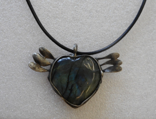 Brůnová Radka: náhrdelník  - Srdce