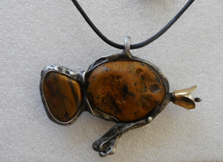 Brůnová Radka: náhrdelník  - Zlatá rybka