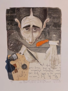 Beneš Pavel: Přeučený Kafka přistižen při psaní dopisu Felice Bauerové