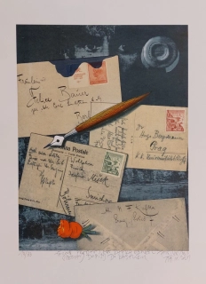 Beneš Pavel: Kafkovy dopisy (Těsně předtím než Kafka odnesl všechny dopisy do kastlíku)