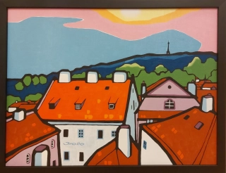 Jiro Sidonius: Praha: Petřín