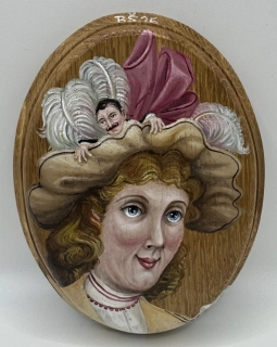 Štísová Barbora: Dáma v béžovém klobouku