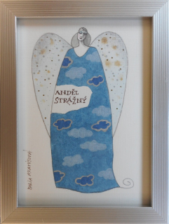Axamitová Maria: Anděl strážný (mráčky)