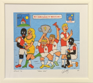 František Ringo Čech: Kabina Slavie