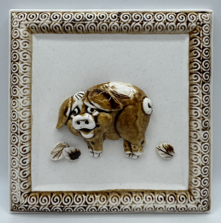 Oršulíková Stanislava: Kachel - Prasátko