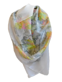 Horová Růžena: Šátek hedvábný - květy