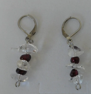 Horová Růžena: Náušnice křišťál