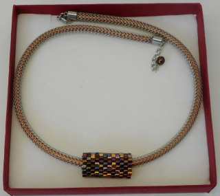 Horová Růžena: Náhrdelník - japonské korálky