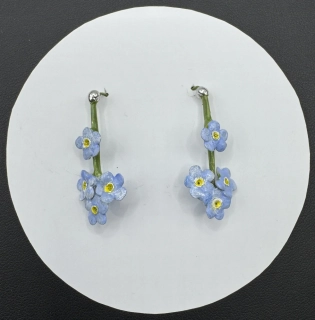 Novotná Veronika: Náušnice - Pomněnky