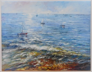 Kabeláč Pavel: Moře s plachetnicemi