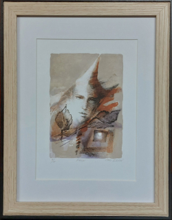 Lebedová Soňa: Faun (černý rám.)