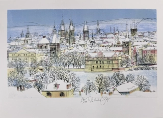 Beneš Karel: Zimní Praha