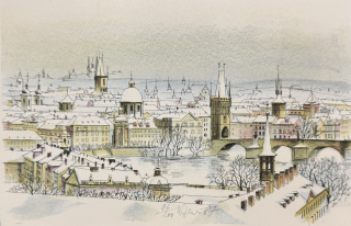 Beneš Karel: Praha - Karlův most