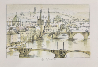 Beneš Karel: Praha - Karlův most