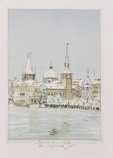 Beneš Karel: Praha - Nábřeží
