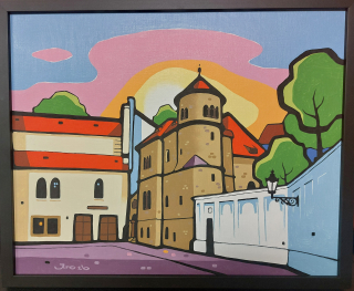 Jiro Sidonius: Praha: Klausová synagoga