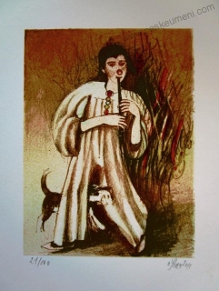 Stárková Olga: Hudební pierot s psíkem