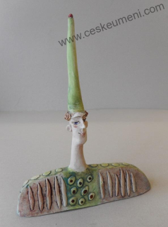 Jirušová Jana: Busta - kašpar