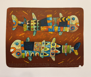 Halva Michal: Grafika největší - Podivuhodné ryby