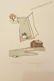 Velčovský Josef: Sauna na břehu jezera