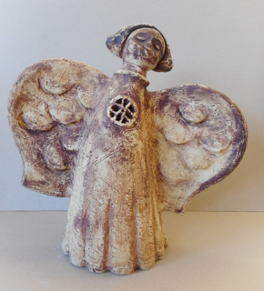 Bambasovi Ivana a Jan: Anděl stojící - hnědý