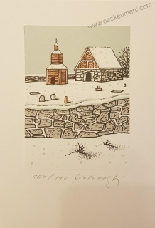 Velčovský Josef: Kostel v Holole